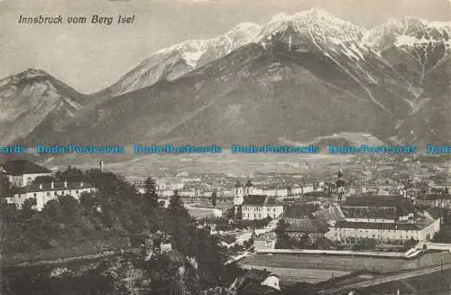 R655299 Innsbruck vom Berg Isel. Raum Pelzmitteilungen. C.L.I