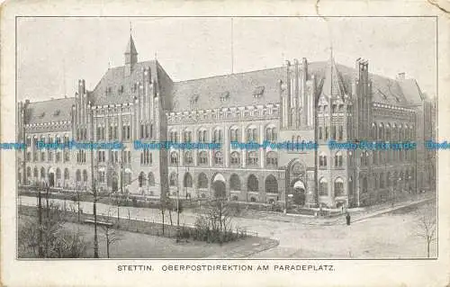 R655334 Stettin. Oberpostdirektion am Paradeplatz. Allgemeine