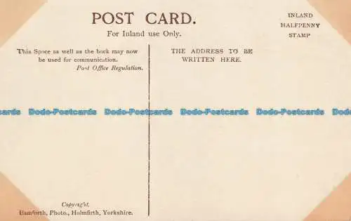 R656031 Der verlorene Akkord. Bamforth. Postkarte