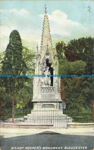 R656759 Gloucester. Bishop Hooper Monument. Hartmann. 1904