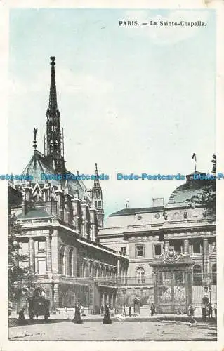 R656041 Paris. Die Heilige Kapelle. Postkarte