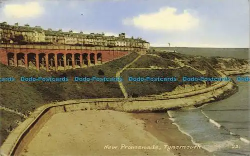 R655357 Tynemouth. Neue Promenade. M. und L. National Series