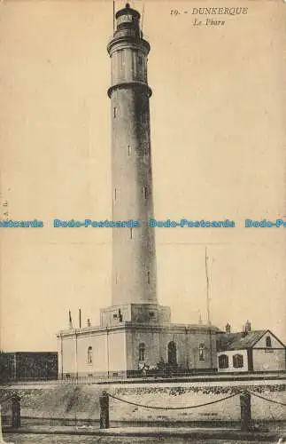 R656768 Dünkirchen. Der Leuchtturm. C.A.R