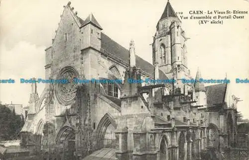 R654786 Caen. Der alte St. Etienne