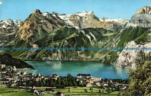 R654798 Brunnen am Vierwaldstattersee Gegen Urirotstock. Photoglob. Wehrli