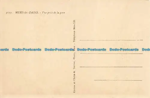 R655391 Mers le Bains. Aufnahmeansicht des Bahnhofs. A. Terrier