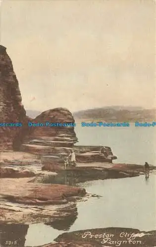 R656842 Paignton. Preston Cliff. Postkarte