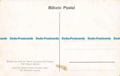 R655437 Azoren. St. Michael. Furnas Lake. Jose do Canto Kapelle