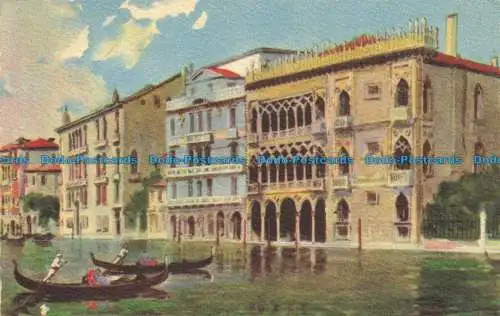 R655441 Venedig. Canal Grande. Ca d Gold. A. Traldi