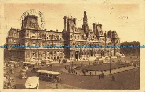 R655459 Paris. Das Rathaus. C.A.P. 1950