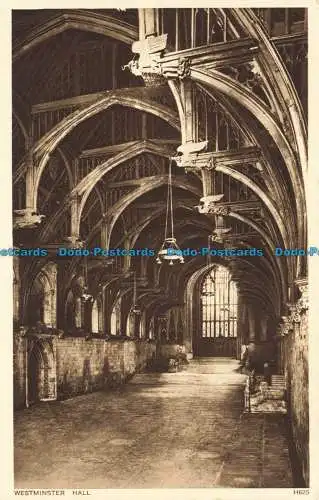 R656871 Westminster Hall. Walter Scott