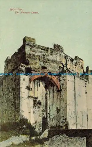 R656878 Gibraltar. Das maurische Schloss. Beanland. Klug