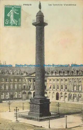 R656164 Paris. Die Vendome-Säulen. 1910