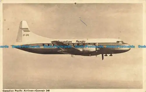 R657669 Canadian Pacific Airlines. Convair 240