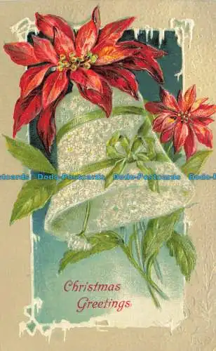 R656189 Weihnachtsgrüße. Glocke und Blumen. Nein. 937