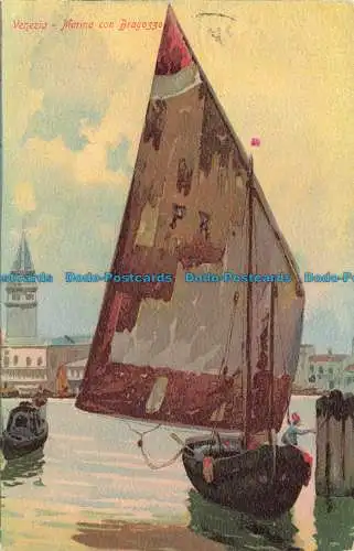 R656949 Venedig. Marina mit Brayozzo. 1903