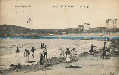 R657733 Smaragdküste. Saint Briac. Der Strand