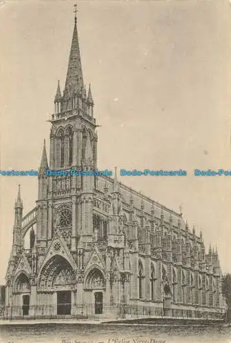 R656992 Gute Hilfe. Die Kirche Notre Dame. 1919