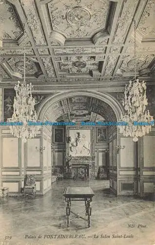 R656313 Palais de Fontainebleau. Der Salon Saint Louis. ND. Foto