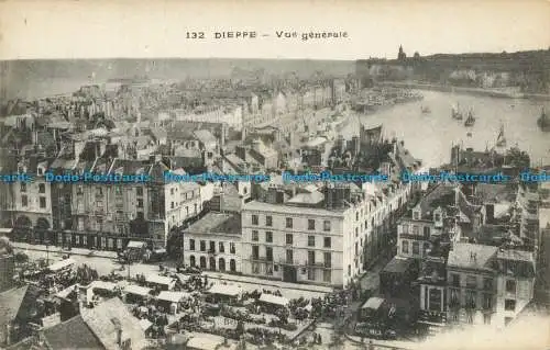 R658440 Dieppe. Allgemeine Ansicht. Levy Fils