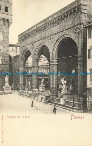 R656337 Florenz. Loggia de Lanzi. Stengel