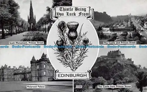 R658479 Edinburgh. Holyrood Palace. Multi View