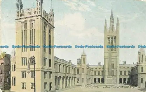 R657867 Aberdeen. Marischal College. Die National Series