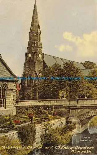 R655701 St. George Kirche und Chantry Gardens. Morpeth. F. Frith