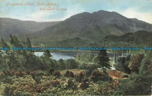 R657886 Trossachs Hotel. Loch Achray. Und Ben Venue. Valentine-Serie. 1904