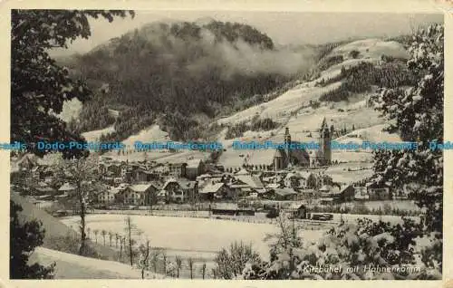 R659287 Kitzbühel mit Hahnenkamm. Hans Tscholl