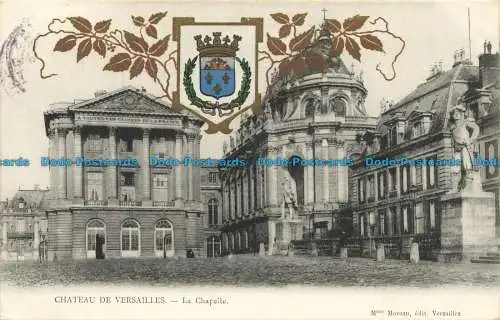 R658587 Schloss Versailles. Die Kapelle. Frau Moreau. 1904