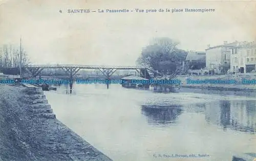 R657955 Heilige. Die Brücke. Aufnahmeansicht des Place Bassompierre. C.N.Pap. J