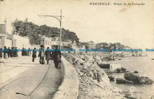 R658606 Marseille. Route de la Corniche. Rosenthal