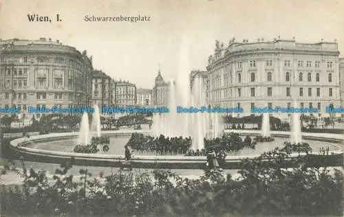 R659314 Wien. I. Schwarzenbergplatz. B.K.W.I