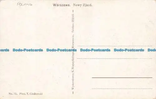 R658615 Warszawa. Nowy Zjazd. Pinx. T. Cieslewski. Nein. 55