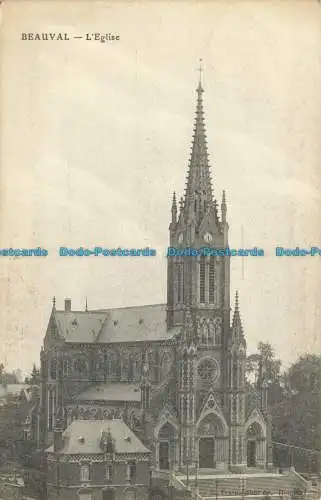 R656525 Beauval. Die Kirche