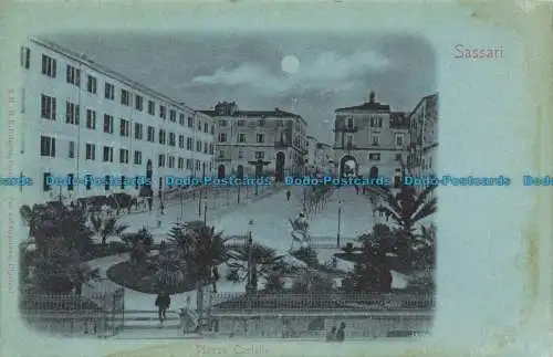 R659355 Sassari. Piazza Castello. G.B. Bilasco