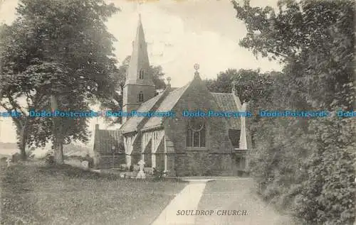 R658665 Souldrop Kirche. Blake und Edgar. Malerische Bedfordshire-Serie. 1906