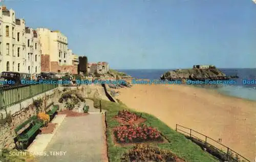 R659372 Tenby. South Sands. J. Lachs. 1961