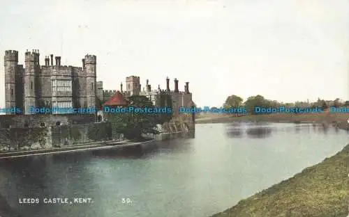 R658683 Kent. Leeds Castle. Postkarte