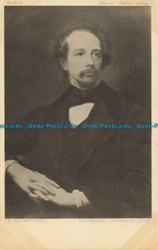 R656602 National Portrait Gallery. Charles Dickens. Medici Society. Ser. X. A. S