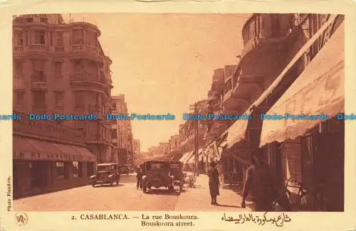 R658715 Casablanca. Bouskoura Straße. Flandrin