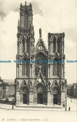 R656612 Nancy. Die Kirche St. Peter. LL. 87