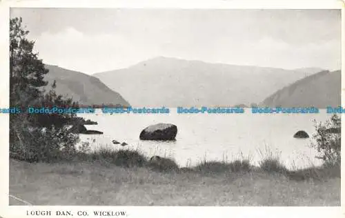 R658722 Co. Wicklow. Lough Dan. Postkarte