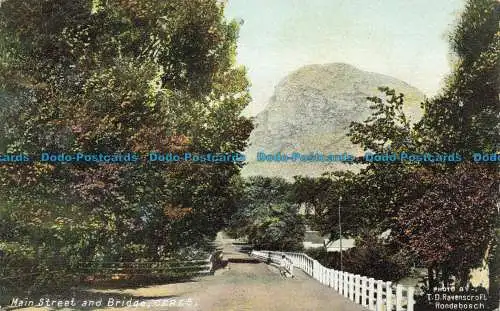 R658724 Ceres. Hauptstraße und Brücke. Kameraserie