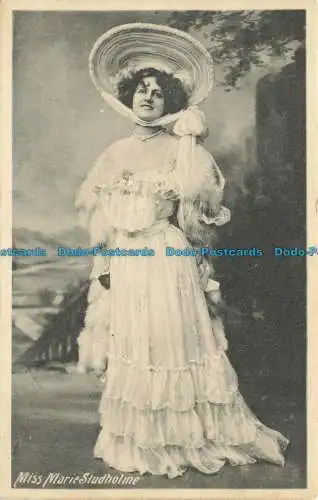 R657336 Miss Marie Studholme. Stiefel Cash Chemists. Beliebte Schauspielerinnen-Serie. 190