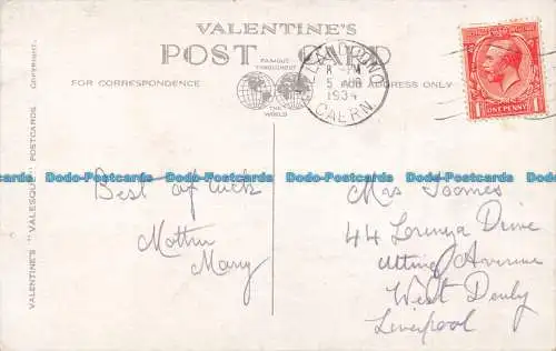 R656638 walisische Damen. Valentinstag. Valesque. 1934