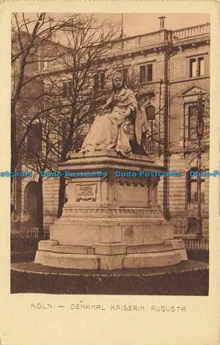 R656646 Koln. Denkmal Kaiserin Augusta. Fotografieren