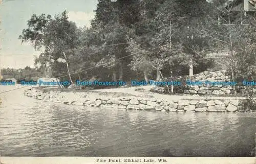 R660033 Wis. Pine Point. Elkhart Lake. A.G. Goldammer