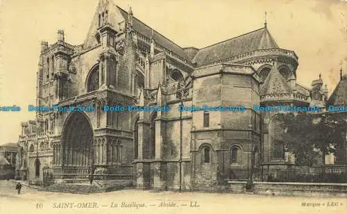 R660043 Saint Omer. Die Basilika. Apsis. LL. 16. Marke Lec